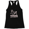 frankensolo meets the wook man Racerback Tank