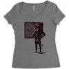 you are here Women's Triblend Scoop T-shirt