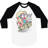 nerd attack 3/4 Sleeve Shirt