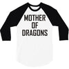 mother of dragons (4) 3/4 Sleeve Shirt