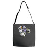 overwatch winston tee Adjustable Strap Totes
