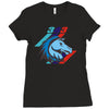 m 343 horses power Ladies Fitted T-Shirt