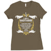 I Am A Sagittarius Ladies Fitted T-Shirt