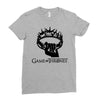 gold Ladies Fitted T-Shirt