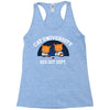 pondering life's biggest mysteries Racerback Tank