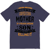 Super Cool Mother Of A Freaking Awesome Son T-Shirt