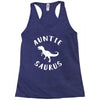 Auntiesaurus Racerback Tank