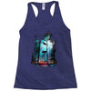 shark forest Racerback Tank