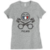 pistonheads phlm16 smiley Ladies Fitted T-Shirt