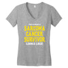 This is What a Sarcoma Cancer Survivor Looks Like Women's V-Neck T-Shirt