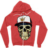 skull Zipper Hoodie