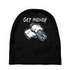 mickey mouse gangster get money Baby Beanies
