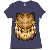 native owl Ladies Fitted T-Shirt