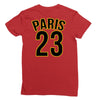 Paris 23 Ladies Fitted T-Shirt