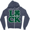 luck Zipper Hoodie