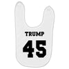 Trump 45 jersey number Baby Bibs
