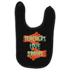 teachers love brains Baby Bibs