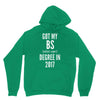 bs degree funny graduation Unisex Hoodie