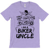 You Cant Scare Me I am Biker Uncle T-Shirt