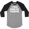 i'm beautiful 3/4 Sleeve Shirt