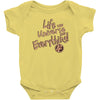 the answer to the question Baby Onesie