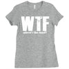 where's the food Ladies Fitted T-Shirt