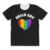 Hella Gay All Over Women's T-shirt