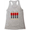 pixelated kraftwerk turquoise kids Racerback Tank