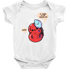 virus loves you this much Baby Onesie