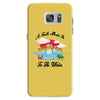 a turtle made it to the water Samsung Galaxy S7 Case