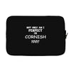 perfect cornish Laptop sleeve