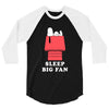 Sleep Big Fan 3/4 Sleeve Shirt