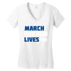 March For Our Lives Women's V-Neck T-Shirt
