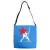 he clash inspired long sleeve Adjustable Strap Totes