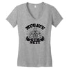 mugatu gym suit Women's V-Neck T-Shirt