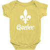 quebec canada Baby Bodysuit