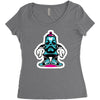 sticker pack Women's Triblend Scoop T-shirt