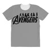 Avengers Silhouette All Over Women's T-shirt