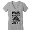 There Aren't Many Things I Love More Than Motorcycles Women's V-Neck T-Shirt