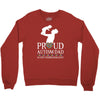 proud Autism dad Crewneck Sweatshirt