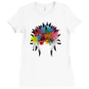 native american Ladies Fitted T-Shirt