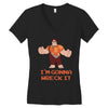 i'm gonna wreck it ralph Women's V-Neck T-Shirt