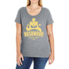 bushwood country club Ladies Curvy T-Shirt