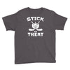 stick or treat Youth Tee