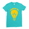 lighten up best trending Ladies Fitted T-Shirt