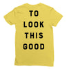 It Took Me 50 Years To Look This Good Ladies Fitted T-Shirt