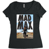 funny  mad max and dog, ideal gift or birthday present Women's Triblend Scoop T-shirt