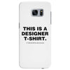 This is a Designer T-Shirt Samsung Galaxy S7 Edge