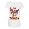 miss 'murica Maternity Scoop Neck T-shirt