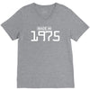 made in 1975 birthday celebration funny party V-Neck Tee